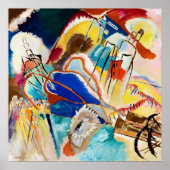 Poster Improvisation 30 (Canons) de Wassily Kandinsky (Devant)
