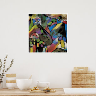 Poster Improvisation 9, art abstrait de Wassily Kandinsky