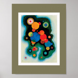 Poster Impulsion approfondie par Wassily Kandinsky
