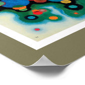 Poster Impulsion profonde par Wassily Kandinsky (Coin)