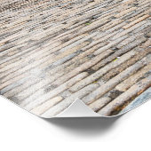 Poster in Boston, district en waterfront (Hoek)