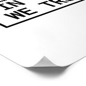Poster In Code We Trust (Coin)