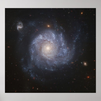 Poster in de ruimte Pinwheels Galaxy