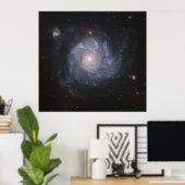 Poster in de ruimte Pinwheels Galaxy (Thuiskantoor)