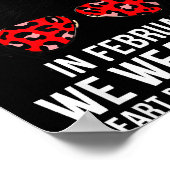 Poster In February We Wear Red Chd Heart Disease Awarenes (Coin)