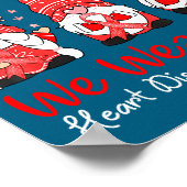 Poster In February We Wear Red Three Gnomes Heart Disease (Coin)