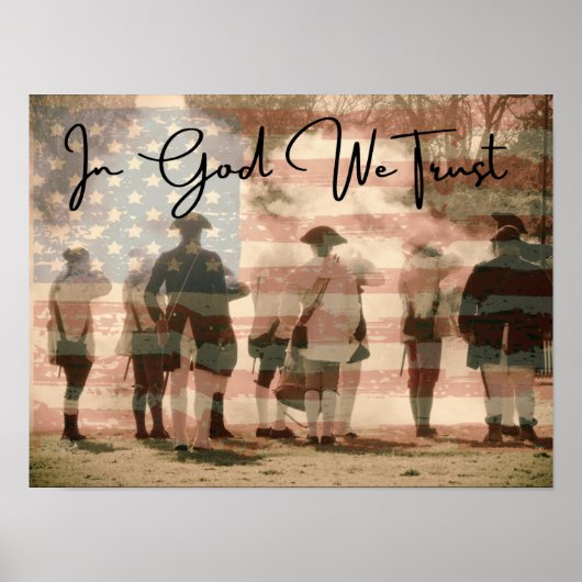 Poster In God We Trust (Devant)