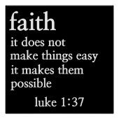 poster in het geloofsversum 1:37 perfect poster (Voorkant)