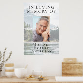 Poster In Love Memory Mountains Photo Memorial (Cuisine)