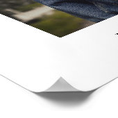 Poster In Loving Memory Célébration de la vie Bienvenue (Coin)