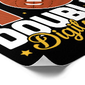 Poster In My 10 Double Digits Era Football 10th Birthday  (Coin)