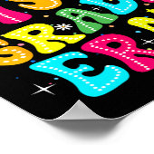 Poster In My 1st Grade Era Girl Back To School First Grad (Coin)