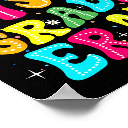 Poster In My 1st Grade Era Girl Back To School First Grad (Coin)