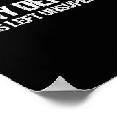 Poster In My Defense I Was Left Unsupervised Shirt Funny (Coin)