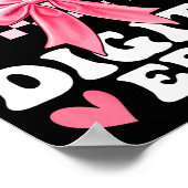 Poster In My Double Digits Era 10th Birthday Coquette Bow (Coin)