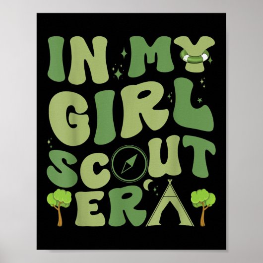 Poster In My Girl Patricks Day Scout Era, Scout Camping F (Devant)