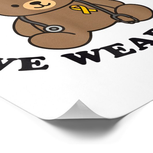 Poster In September We Wear Gold Pediatric Nurse Childhoo (Coin)