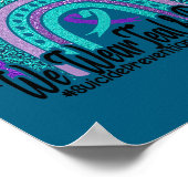 Poster In September Wear Teal And Purple Rainbow Suicide  (Coin)