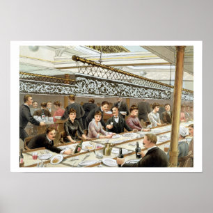 Poster In the Bay, Dinner Time - A Western Ocean Swell, f