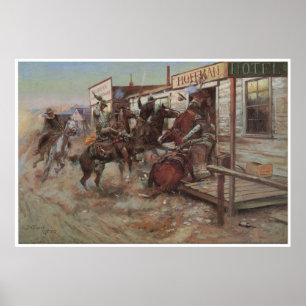 Poster In Without Knocking, 1909