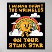 Poster Inappropriate I W Count Wrinkles Funny Humor Men W (Devant)