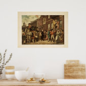 Poster Inauguration de George Washington à Philadelphie (Cuisine)