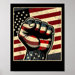 Poster Inauguration de Trump Républicain Patriotique Amér