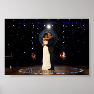 Poster Inauguration du président Barack Obama Danse avec 