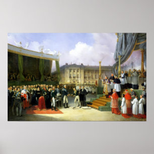 Poster Inauguration d'un monument en mémoire Louis XVI
