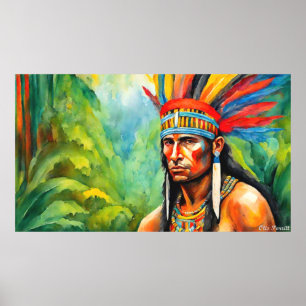 POSTER INCAN WARRIOR