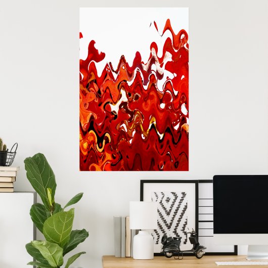 POSTER INCENDIE (Bureau à domicile)