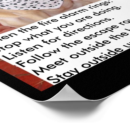 Poster Incendie (Coin)