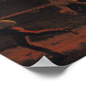 Poster Incendie à la cathédrale de Cambrai, le 9 septembr (Coin)