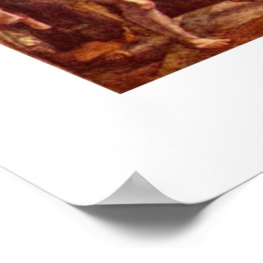 Poster Incendie Dans Le Borgo Par Raffael (Coin)