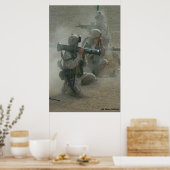 POSTER INCENDIE DANS LE TROU (Cuisine)