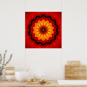 Poster Incendie de Mandala (Cuisine)