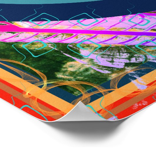 Poster Incendie élémentaire dans l'aide à la méditation a (Coin)