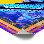 Poster Incendie élémentaire dans l'aide à la méditation d (Coin)