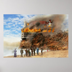 Poster Incendie - Incendie de Cliffside 1907