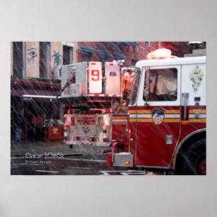 Poster Incendie le 10ème ST