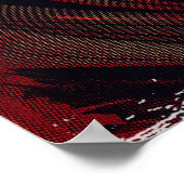 Poster Incendie pluie (Coin)