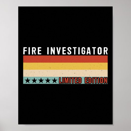 Poster Incendie Titre de l'emploi Profession Travailleur (Devant)
