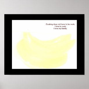 Poster Incitatif dans l'affiche de cuisine