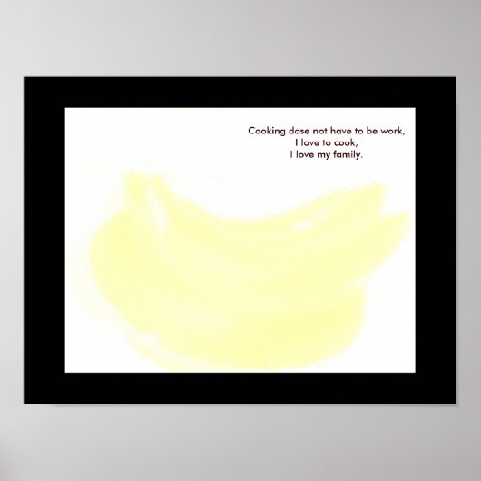 Poster Incitatif dans l'affiche de cuisine (Devant)