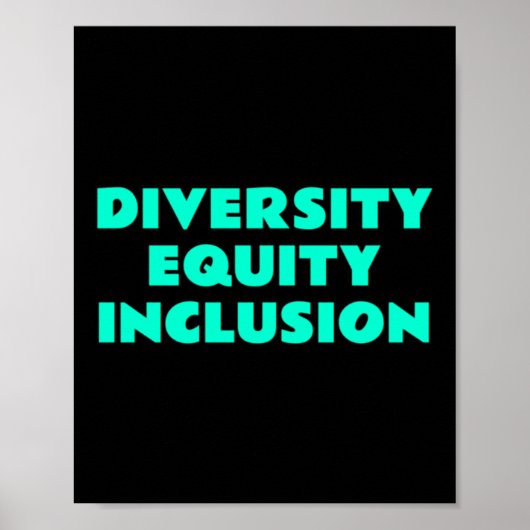 Poster Inclusion de l'équité en matière de diversité - Ju (Devant)