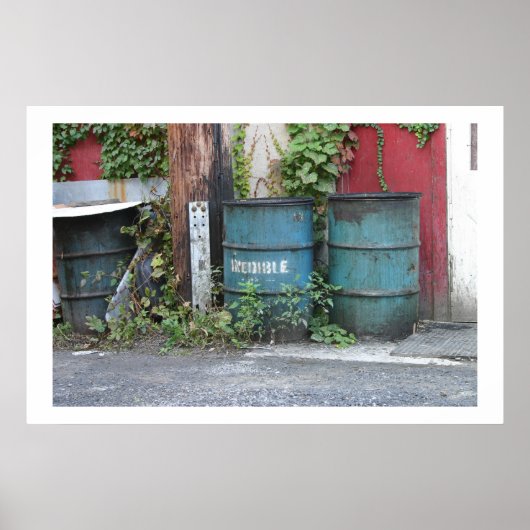 Poster Incomestible (Devant)