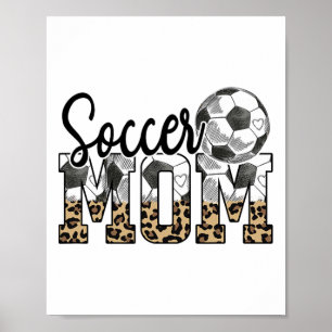 Poster Incontournables de la Maman de Foot Féminin Fête d