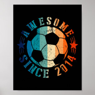 Poster Incroyable depuis 2014 12e anniversaire 12 ans Foo