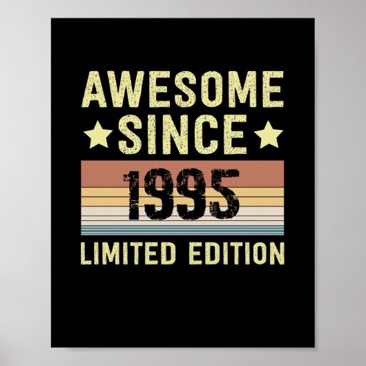 Poster Incroyable depuis l'anniversaire 1995 (Devant)