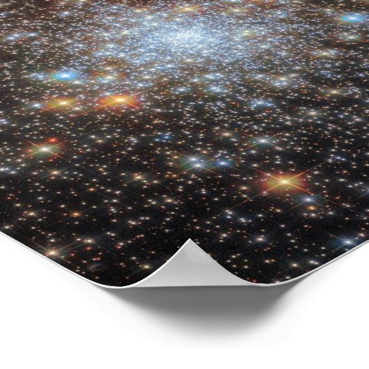 Poster Incroyablement Extraordinaire Hubble 2024 NGC 6652 (Coin)